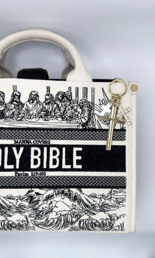 Three Crosses (Bag Charm)