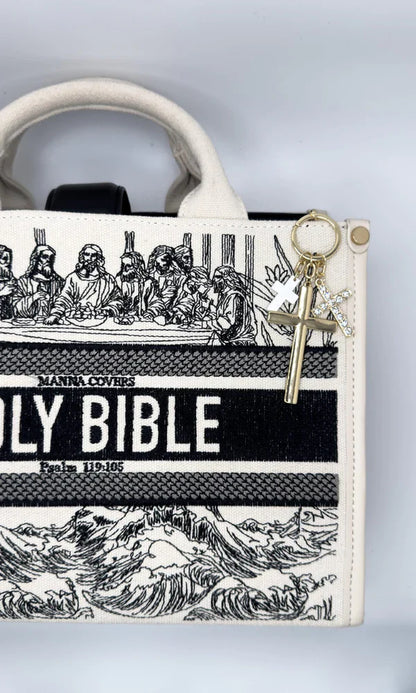 Three Crosses (Bag Charm)